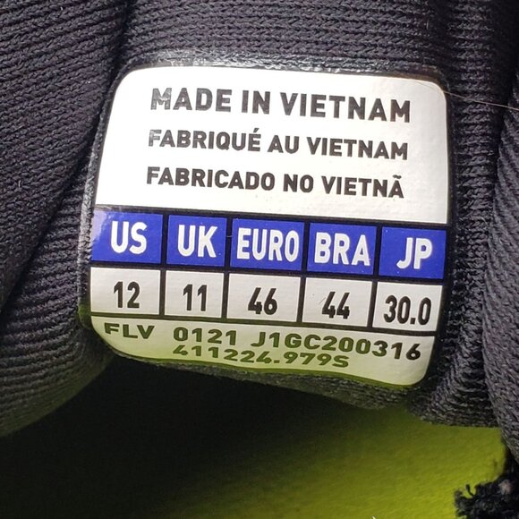 ASICS Mizuno Mens Wave Rider 24 Gray Orange Running Sneakers Size 12 - Picture 8 of 10